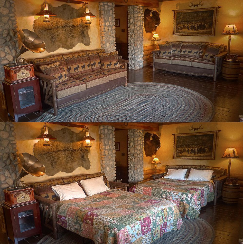 The Log House Lodge Three Rivers Eksteriør bilde