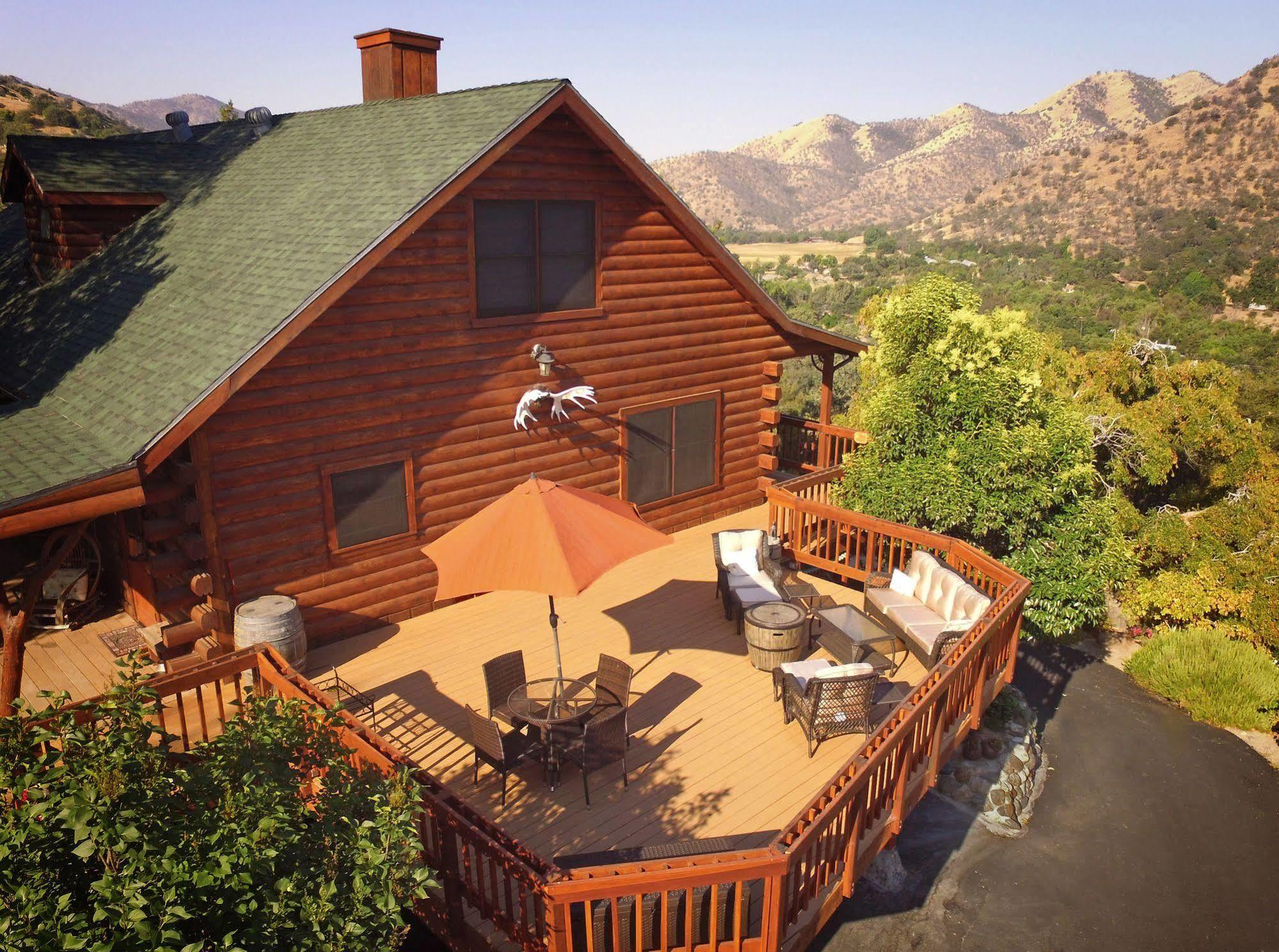 The Log House Lodge Three Rivers Eksteriør bilde